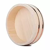 Adima Giapponese Di Legno Ciotola Di Riso E Sushi Hangiri Sushi Ok Vaschetta Per Mescolare Il Riso Per Il Sushi Ristorante Sushi Ok Legno Di Pino Bianco Casa Cucina Barile Di Riso (12 Taglie),66x16cm