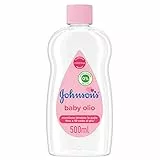 Johnsonâ€™s Baby Olio, Pelli Delicate, Idratante Corpo, Bambini E Adulti, Ipoallergenico, 500ml