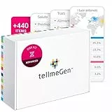 tellmeGen Test DNA Advanced (Salute - Tratti - Wellness - Origini) Quello che il tuo DNA dice di te.