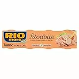 Rio Mare - Tonno Filod'olio, Qualità Pinne Gialle con Meno Olio di Oliva, Certificato MSC, 4 Lattine da 65g
