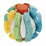 Chicco 2in1 Transform-a-Ball, Palla Bambini Trasformabile, Gioco a Incastri Assemblabile con 10 Elementi Colorati, Realizzato in Plastica Riciclata, Made in Italy - Giochi Educativi 1 Anno - 3 Anni
