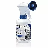 FRONTLINE Spray 250 ml, Antiparassitario per Cani e Gatti e Cuccioli dal Secondo Giorno di Vita, a Lunga Durata, Elimina e Protegge da Zecche, Pulci e Pidocchi