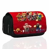 Astucci Portapenne Astuccio Astuccio di grande capacità per matite Borsa per cancelleria Pencil Case Portapenne Cosmetic Bag Storage Sacco Per Bambini Adolescenti Ragazzi Bambini Casa Ufficio Scuola