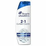 Head & Shoulders Antiforfora Shampoo e Balsamo 2in1 Classic Clean, Per Capelli Grassi, Protezione dalla Forfora per Cute e Capelli, Clinicamente Provato, Dermatologicamente Testato, 225ml