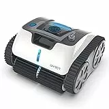 WYBOT Robot Piscina Cordless, Pulitore Piscina per Fondo/Pareti/Linea d'Acqua, Aspirapolvere Automatico per 110 Minuti con Pianificazione del Percorso, Ricarica Rapida, Fino a 120㎡