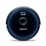 Zeegma Zonder Robo Vision Robot, aspirapolvere anticollisione e Intelligente, 7 Auto-modalità, 15 Sensori, 3 Potenzi di aspirazione, lavaggio a umido ed a secco, Silenzioso, App Mobili, Filtro HEPA
