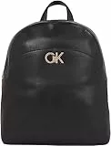 Calvin Klein Zaino a Cupola Re-Lock, Zaini Donna, CK Nero, One Size