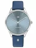 Tommy Hilfiger Orologio Analogico Quarzo Donna con Cinturino in Pelle 1782213