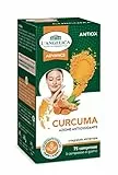 L'Angelica, Integratore Antiossidante e Antinfiammatorio a Base di Curcuma, Effetto Regolarizzante dell'Intestino, con Curcumina, Senza Glutine, Senza Lattosio, Vegan, 75 Compresse