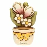 THUN - Vasetto Decorativo con Fiori - Bomboniere e Accessori per la Casa - Ceramica - Ø 9,5 cm; 16,5 cm h