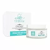 Lady Venezia Crema Viso Anti-Age, Antiossidante, in Barattolo Caviale, 50 ml