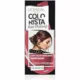 L'Oréal Paris Colorista Hair Makeup Colorazione Temporanea 1 Giorno per Ciocche e Punte, Tinta per Capelli Castani, Meches Rosa Cioccolato, 30 ml