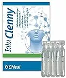 Clenny, Ialu Clenny Soluzione Sterile per Nebulizzazione e Instillazione con Acido Ialuronico allo 0,12% in Soluzione Fisiologica, Decongestionante e Fluidificante - 15 flaconcini monodose da 5ml