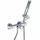 Paini Ovo 86CR105TH Miscelatore Vasca Esterno termostatico con Doccia “Duplex”