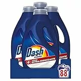Dash Power Detersivo Liquido Lavatrice, 88 Lavaggi (4x22), Azione Extra-Igienizzante, Contro Sporco E Batteri, Efficace Anche A Freddo E In Cicli Brevi