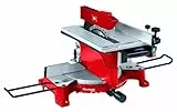 Einhell TC-MS 2513 T Troncatrice con piano superiore (230-240 V, 1800 W, giri al min. 4500, lama Ø250 x ø30 - 36 denti, taglio TRONCATRICE max 130 x 75 mm, taglio BANCO SEGA max 75 mm)