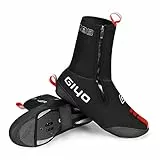 PLATTBK Copriscarpe Ciclismo Invernale Termico Impermeabile Copriscarpa Antivento Scarpe Protettore Caldo per Il MTB Bici da Strada