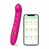 Vibr𝚊tore in Silicone con 𝚊pp Control Vibrat𝚘re Clit𝚘ride Punt𝚘 G Vibrator𝚎 con wir𝚎l𝚎ss Control App Clitorid𝚎 Punto G