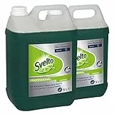 2 SVELTO Limone professonal Detersivo Liquido Detergente detersivo per i piatti al limone 10 LT