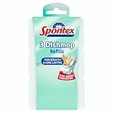 Spontex - Confezione da 3 ricariche per lavapiatti antigraffio