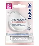 Labello Acido Ialuronico Lip Hydratation Plus Rosé 5.2 g, Burrocacao labbra ultra-leggero, Lip balm con acido ialuronico per labbra rimpolpate, Balsamo labbra per un'idratazione di 24 ore