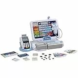 Theo Klein 9324 Registratore di cassa con tablet | Con suoni e tablet rimovibile, terminale POS, scanner e soldi giocattolo I Giocattoli per bambini dai 3 anni in su