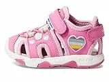 Geox B Sandal Multy Girl, Bambina, Fucsia Multicolor, 26 EU