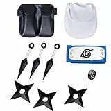 KAIOSEUT Anime Cosplay Accessori Fascia Sacchetto Anello per Costumi Accessori Unisex