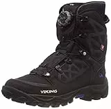 Viking Co​n​s​t​r​i​c​t​o​r​ III WP BOA, Stivali da Neve Unisex - Adulto, Multicolore (Black/Silver), 46 EU