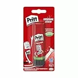 Colla stick Pritt, colla sicura e adatta ai bambini per arti e mestieri, colla forte per scuola e ufficio, 1x 43 g Pritt stick