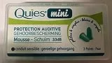 Quies Mini protezione dell'udito schiuma 3 paia