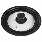 Xavax Coperchio Universale, Silicone, Nero, 20 cm