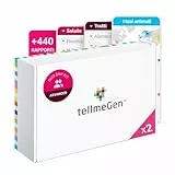 tellmeGen Test DNA Duo Advanced (Salute - Tratti - Wellness - Origini) Quello che il tuo DNA dice di voi