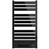 Cecotec - Scaldasalviette riscaldante, in ceramica 9770, a risparmio energetico, colore: nero. Riscaldatore ceramico incorporato, 2000 W, display LED, telecomando