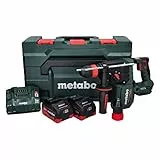 Martello combinato a batteria SDS-Plus Metabo KH 18 LTX BL 28 Q 18 V 5.5 Ah