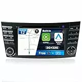 JOYX Android 12 IPS Autoradio Per Benz E-Class W211 | CLS Class W219 - 2G+32G - Senza fili CarPlay + Android Auto - GRATUITI Telecamera + MIC - DAB Volante Fast-Boot 4G WIFI Split-Screen - 2 Din