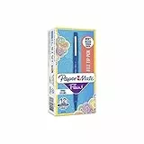 Paper Mate Flair - Penne in feltro da 0,7 mm, punta media, 12 pezzi (blu)