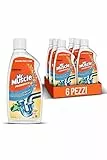 Mr Muscle Probiotico Stura Lavandini e Scarichi, con Agenti Probiotici, Disgorgante, Fragranza Citrus, Formato Scorta da 6 Pezzi da 500 ml