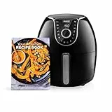 Princess Friggitrice Ad Aria Airfryer Xxl, 5.2L, 1700 Watt, 8 Programmi Di Cottura, ‎Nero, 39.5 x 40.5 x 39 cm, 4.5 Kg
