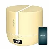 Cecotec PureAroma 550 Connected SunLight Diffusore Aroma 550 Capacità 500 ml, Display LED, Altoparlante, Controllo Bluetooth, App, Timer 12h, 3 modalità operative, copertura 30m2, V1705239