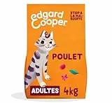 Edgard & Cooper Crocchette per Gatto Adulto Sterilizzato o Attivo senza Cereali Cibo Naturale 4kg Pollo Dieta Sana gustosa ed equilibrata, Proteine di qualità..