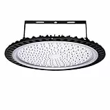 wowspeed 500w LED Alta Luce Della Baia, Ip65 Proiettore Faretto,50000LM 6000k Led UFO Luce da Magazzino,Ultra-Sottile Lampada Industriale, Bianco Freddo,per Interna O Esterni,Garage,Fabbrica