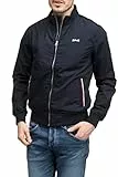 Schott NYC Kenton Giacca, Marina Militare, L Uomo