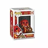 Funko POP! Disney: Mulan - Mushu With Gong - Figura in Vinile da Collezione - Idea Regalo - Merchandising Ufficiale - Giocattoli per Bambini e Adulti - Movies Fans - Figura per i Collezionisti
