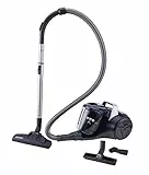 Hoover Breeze BR71_BR20011 Aspirapolvere a Traino senza Sacco, Ciclonico, Spazzola Parquet, Accessori Integrati, 700W, Blu Navy