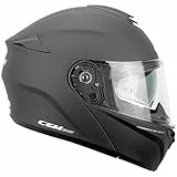 CGM, Casco Modulare Apribile P/J, 508A BERLINO, Nero Opaco, XXL (61cm)