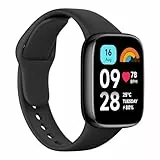 Xiaomi Redmi Watch 3 Active, Display LCD 1.83', Telefonate Bluetooth, Monitoraggio della SpO2 e Frequenza Cardiaca, Resistenza all'Acqua 5ATM, Autonomia di 12 giorni, 100+ Modalità Fintness, Nero