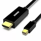 BENFEI Cavo da Mini DisplayPort a HDMI, 0,9 m, da Mini DP a HDMI (compatibile con Thunderbolt) con MacBook Air/Pro, Surface Pro/Dock, monitor, proiettore