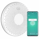 Rilevatore di Combinazione - Allarme Antincendio & Rilevatore Monossido di Carbonio Intelligente Wifi -Durata Batteria 10 Anni, Con App Tuya & Smartlife, Rilevatore di Fumo Smart - 1 pezzi