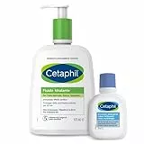 Cetaphil Fluido Idratante Crema Corpo, Senza Profumo, Formato 470 ml + Emulsione Detergente Viso Formato Viaggio 29 ml